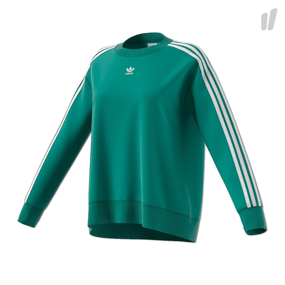 adidas Wmns Crew Sweater Future Hydro Sweatshirts CE2434 | Overkill