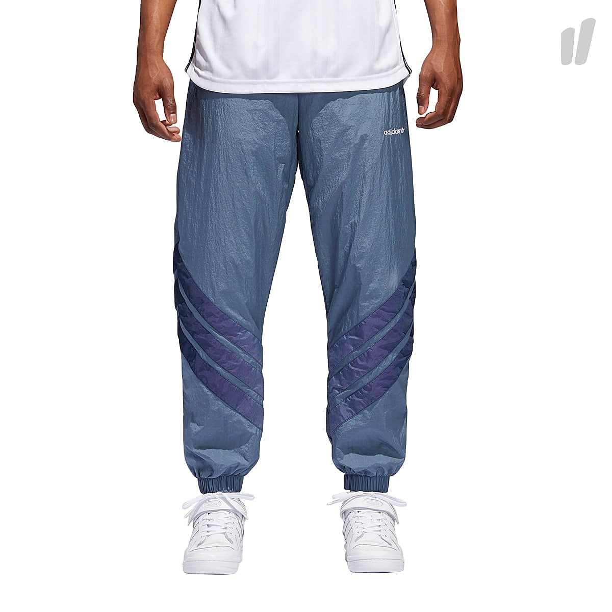 adidas V Stripes Pant Raw Steel / White Sweat & Track Pants CE4813 | Overkill