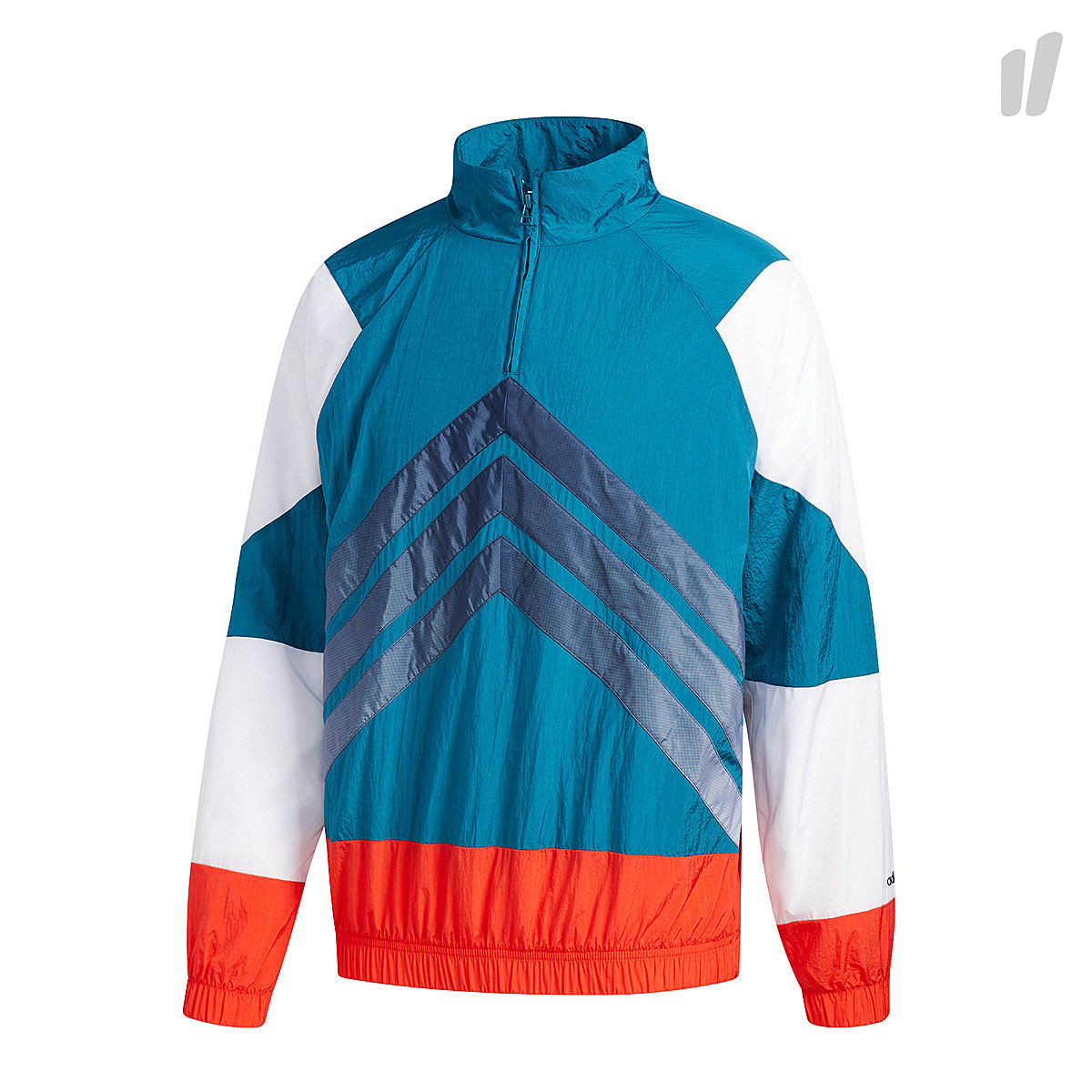 adidas V Stripes Windbreaker Blue / Hi-Res Red Windbreaker CE4816 | Overkill