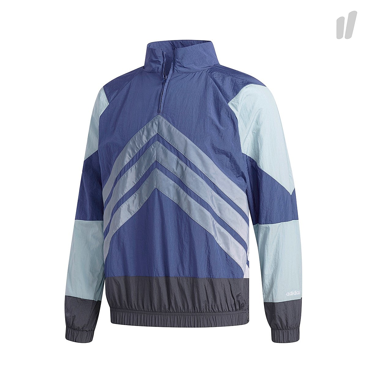 adidas V Stripes Windbreaker Carbon / Ash Grey Windbreaker CE4817 | Overkill