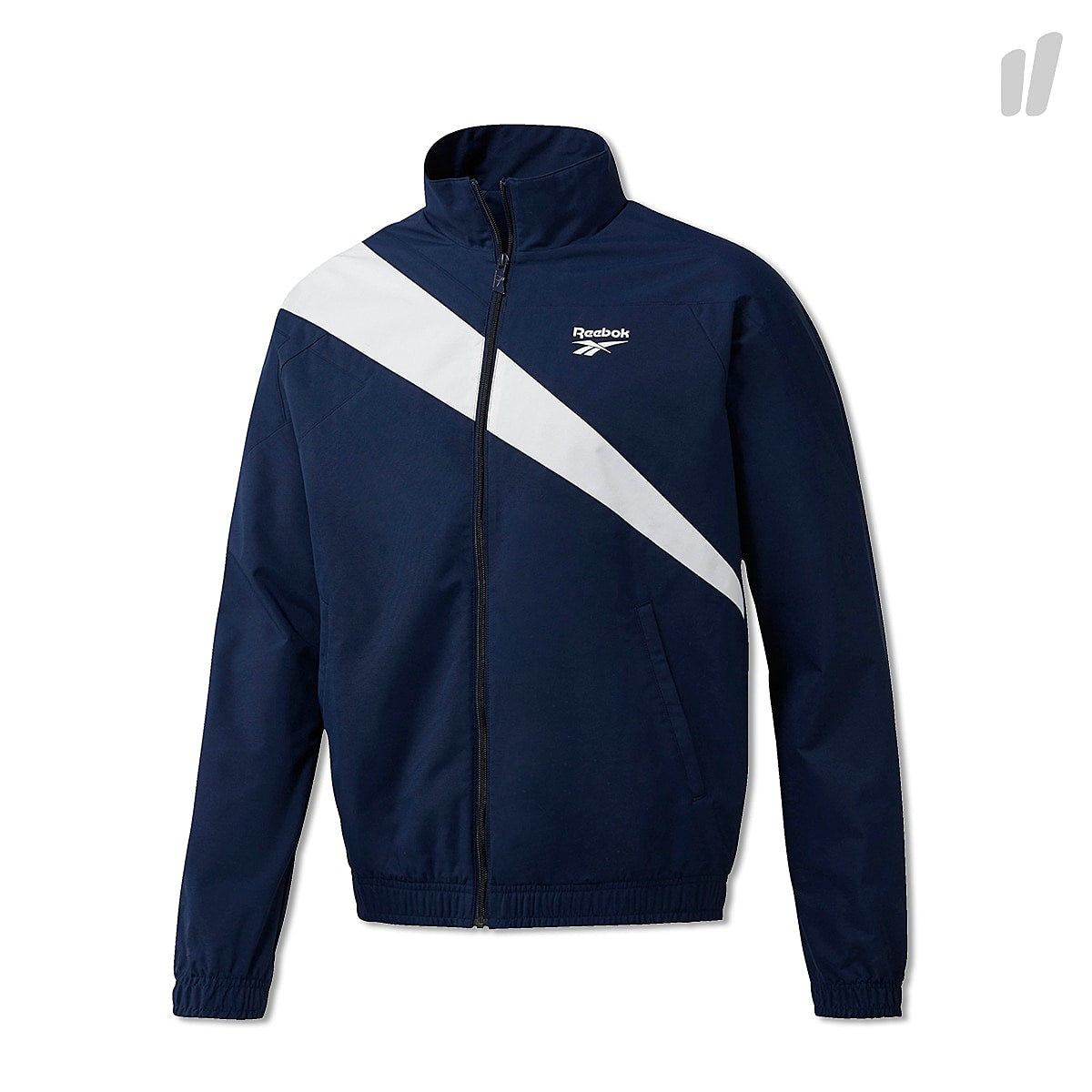 Reebok Lost & Found Tracktop TBC Jacket Collegiate Navy / White Track Jackets CE4994 | Overkill