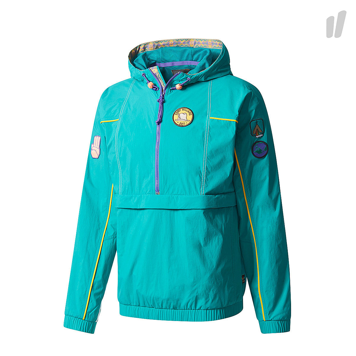 adidas Human Race Hiking Packable Windbreaker EQT Green Windbreaker CE9490 | Overkill