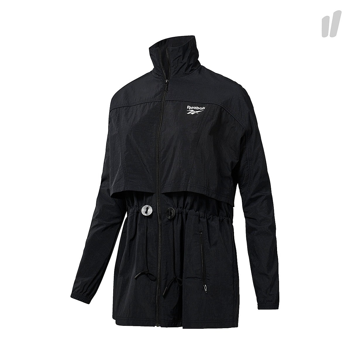 Reebok Wmns Crinkle Woven Windbreaker Black Windbreaker CF3939 | Overkill