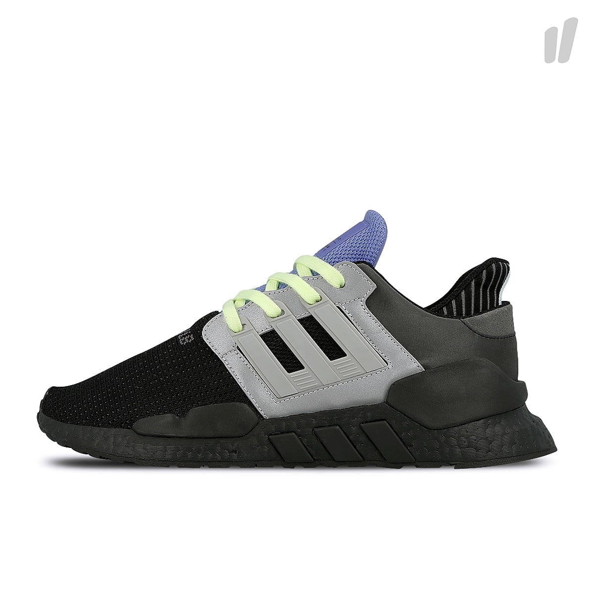 adidas equipment support 91-18 Core Black-Grey Two-Real Lilac Low Top Sneakers CG6170 | Overkill