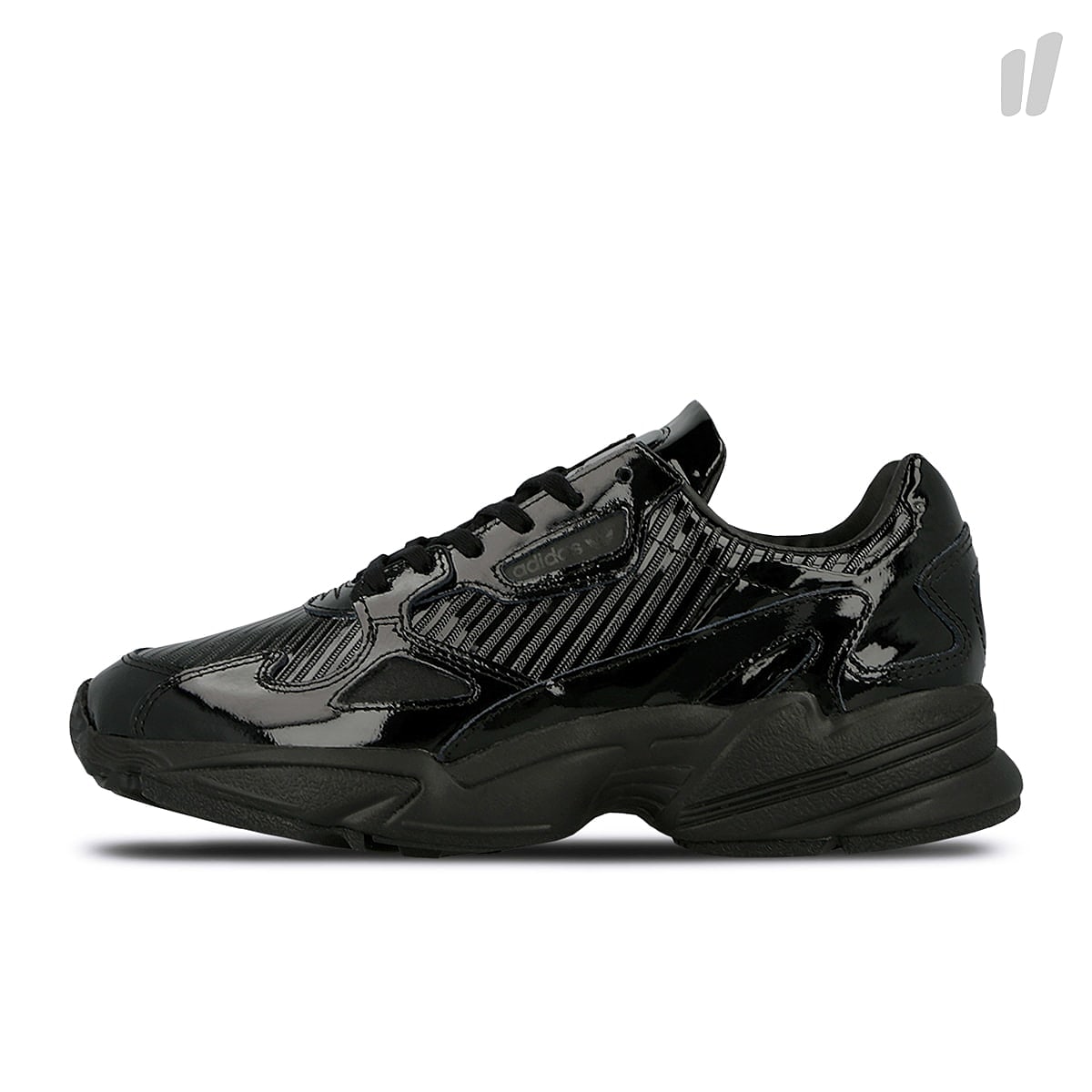 adidas wmns falcon Core Black-Core Black-Purple Sneakers CG6248 | Overkill