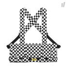 Chinatown Market Checkered Chest Rig Black / White Shoulder & Cross Body Bags CHSTRIG | Overkill