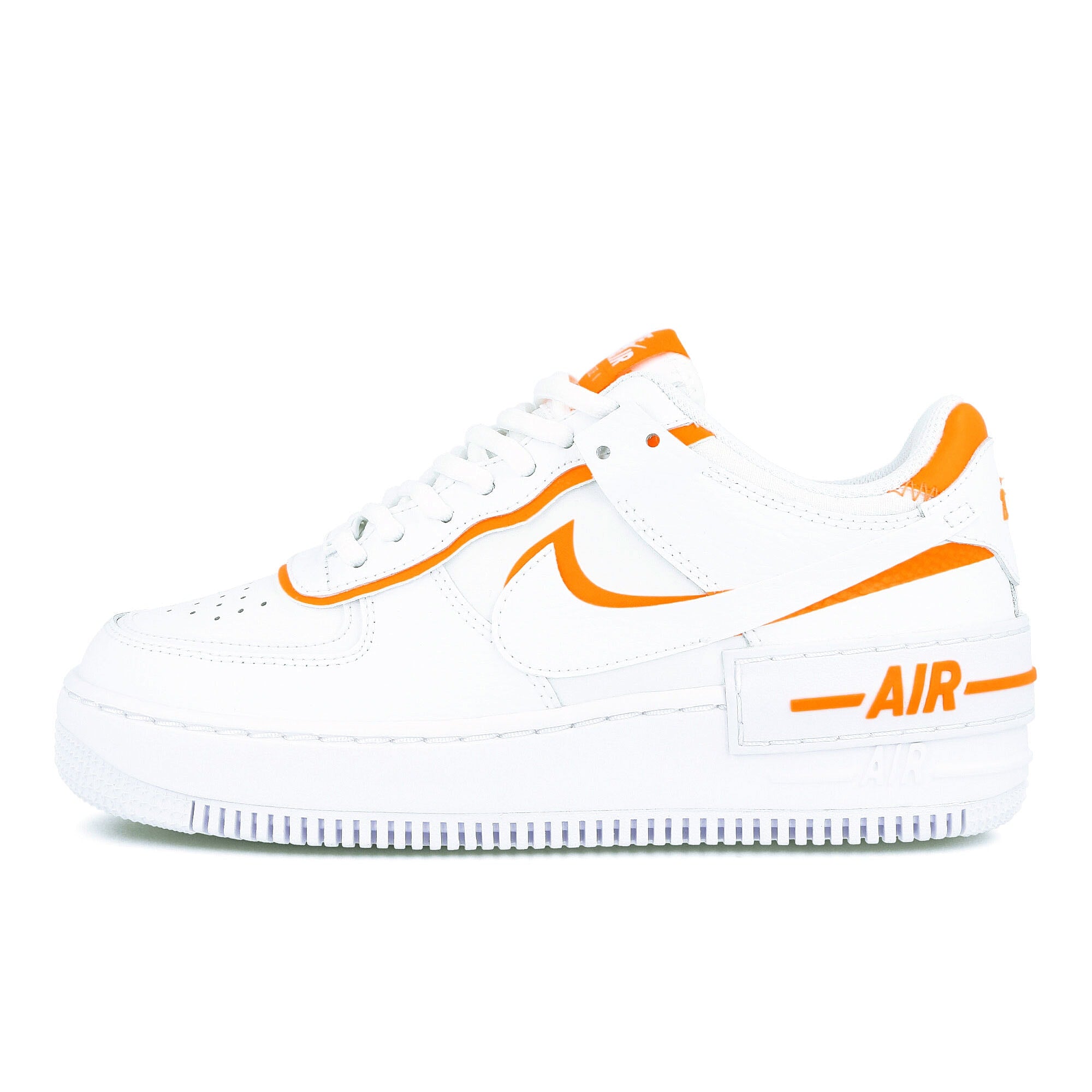 Nike wmns air force 1 shadow White / Summit White - Total Orange  CI0919 103 | Overkill