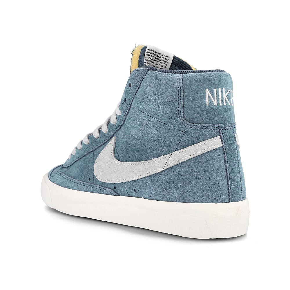Nike blazer mid 77 suede Thunderstorm-Pure Platinum - Sail Mid Top Sneakers  Material | Overkill