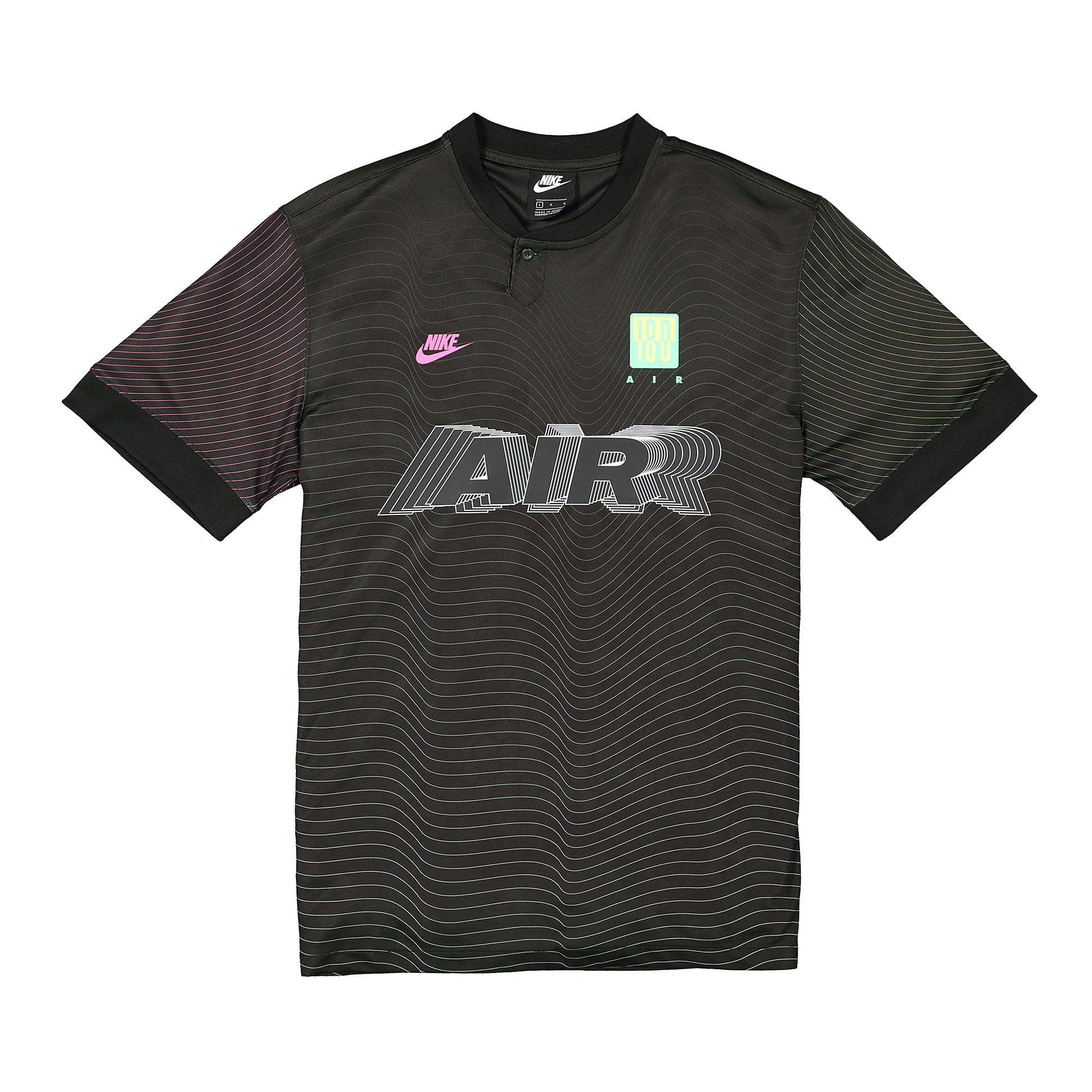 Nike Air Max 180 Berlin Jersey Black T-Shirts CI1294 010 | Overkill