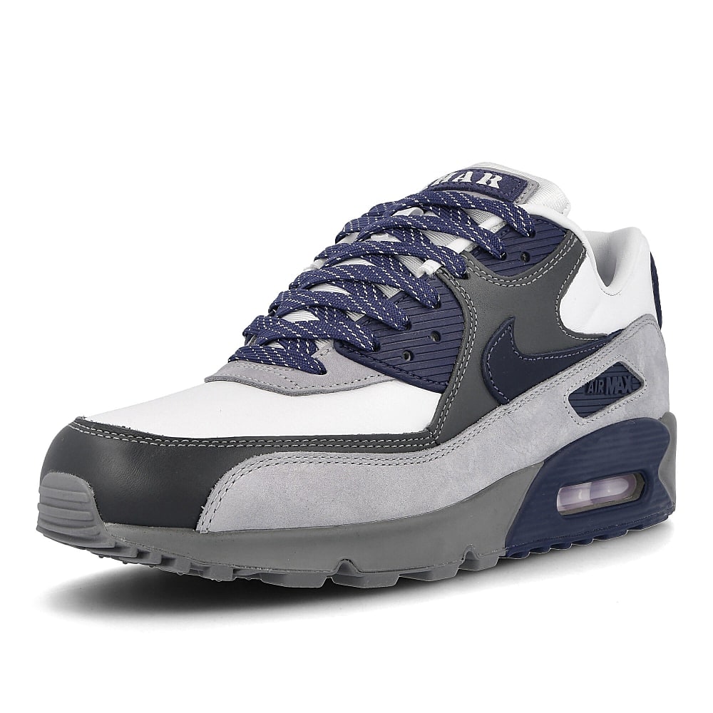 Nike air max 90 nrg lahar escape White-Neutral Indigo - Smoke Grey Low Top Sneakers  Close Up | Overkill