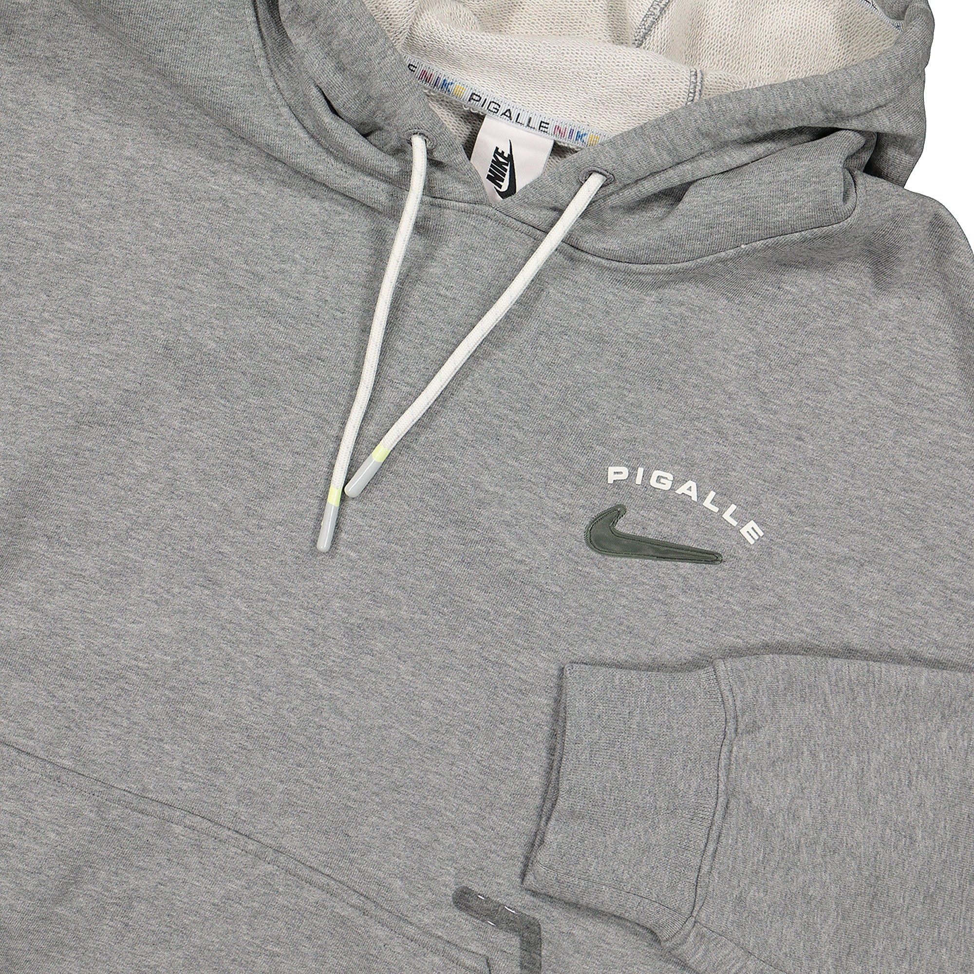Nike Pigalle x Nike Hoodie Dark Grey Heather Hoodies Close-up | Overkill