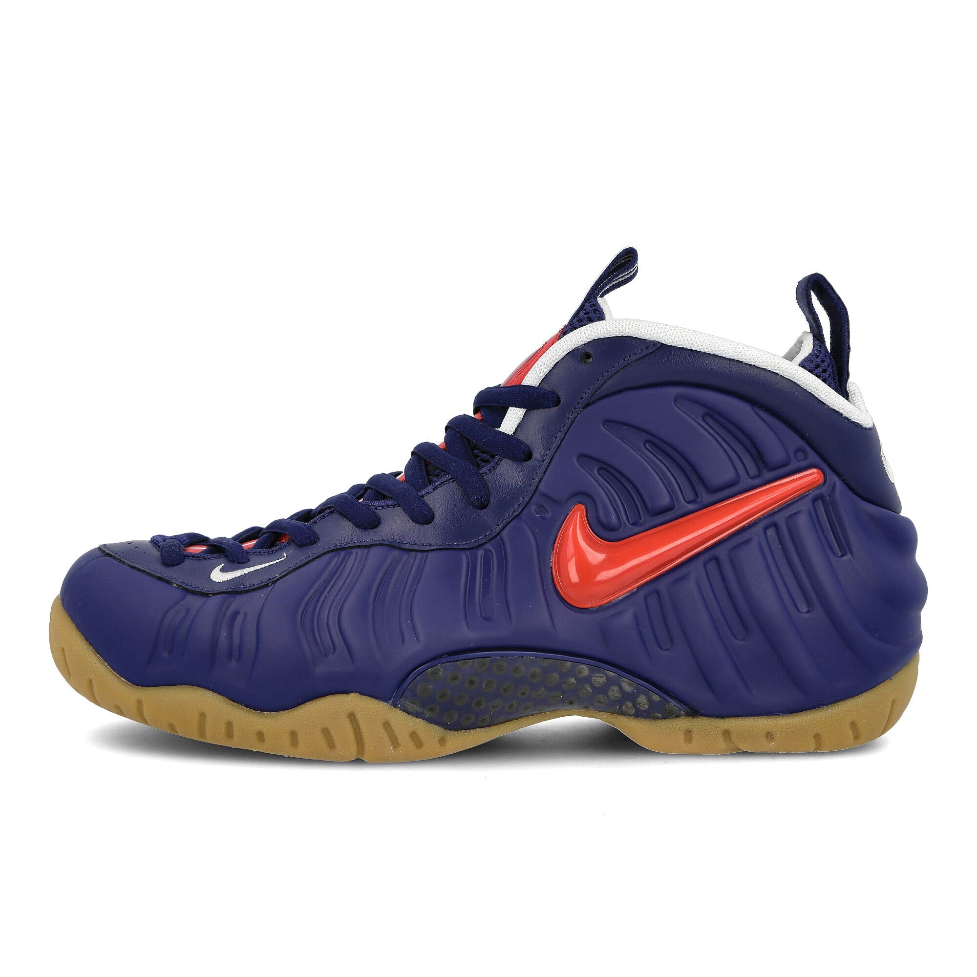 Nike air foamposite pro Blue Void / Univeristy Red - Gum Light Brown  CJ0325 400 | Overkill