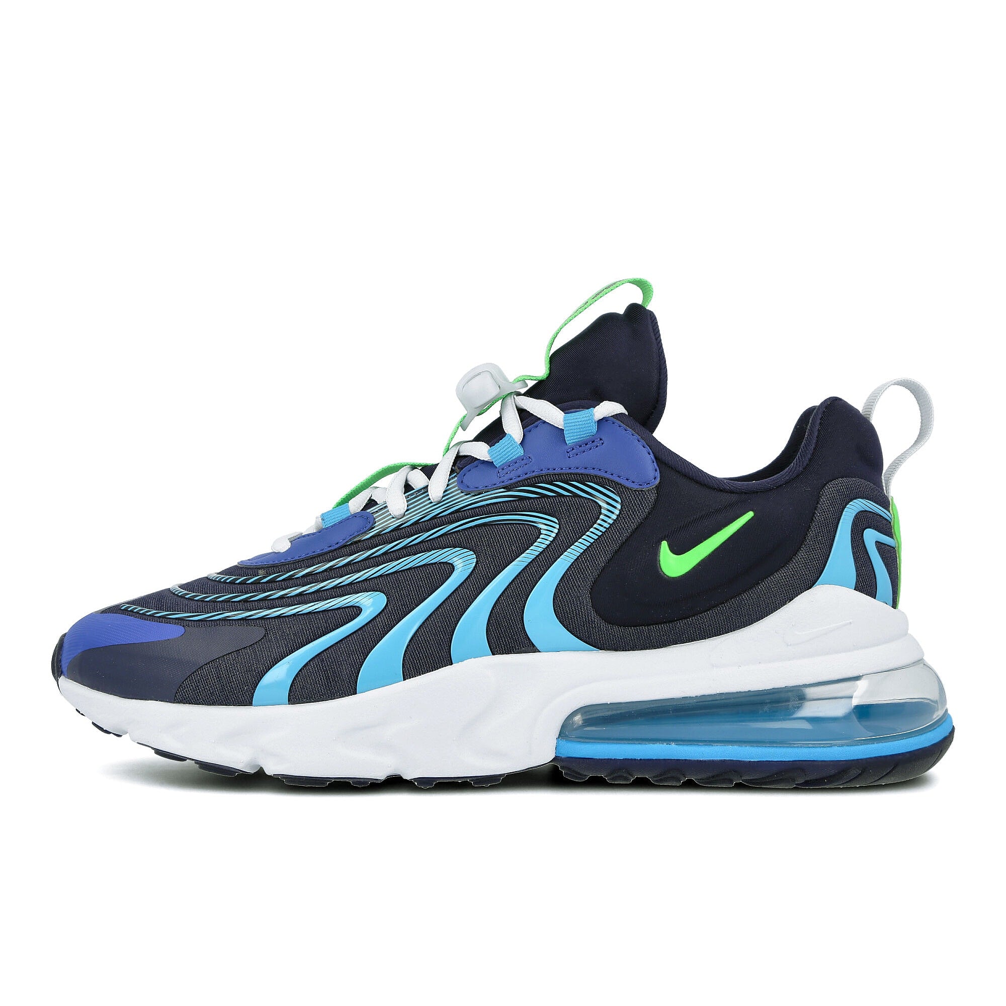 Nike air max 270 react eng Blackened Blue / Green Strike  CJ0579 400 | Overkill