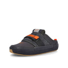 Nike offline slide Anthracite / Electro Orange - Gum Med Brown  Detailfoto | Overkill