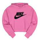 Nike Wmns NSW ICN CLSH Fleece Hoodie BB Cosmic Fuchsia Hoodies CJ2034 691 | Overkill
