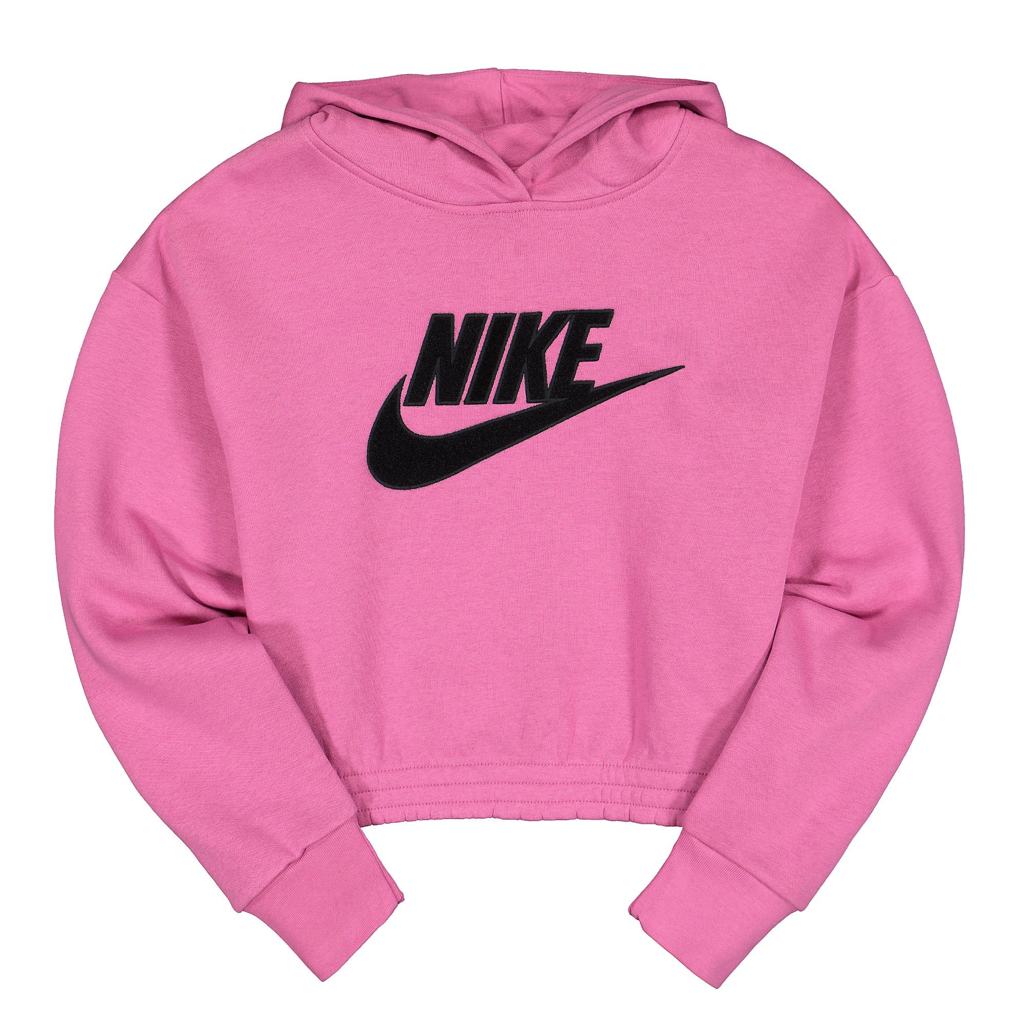 Nike Wmns NSW ICN CLSH Fleece Hoodie BB Cosmic Fuchsia Hoodies CJ2034 691 | Overkill