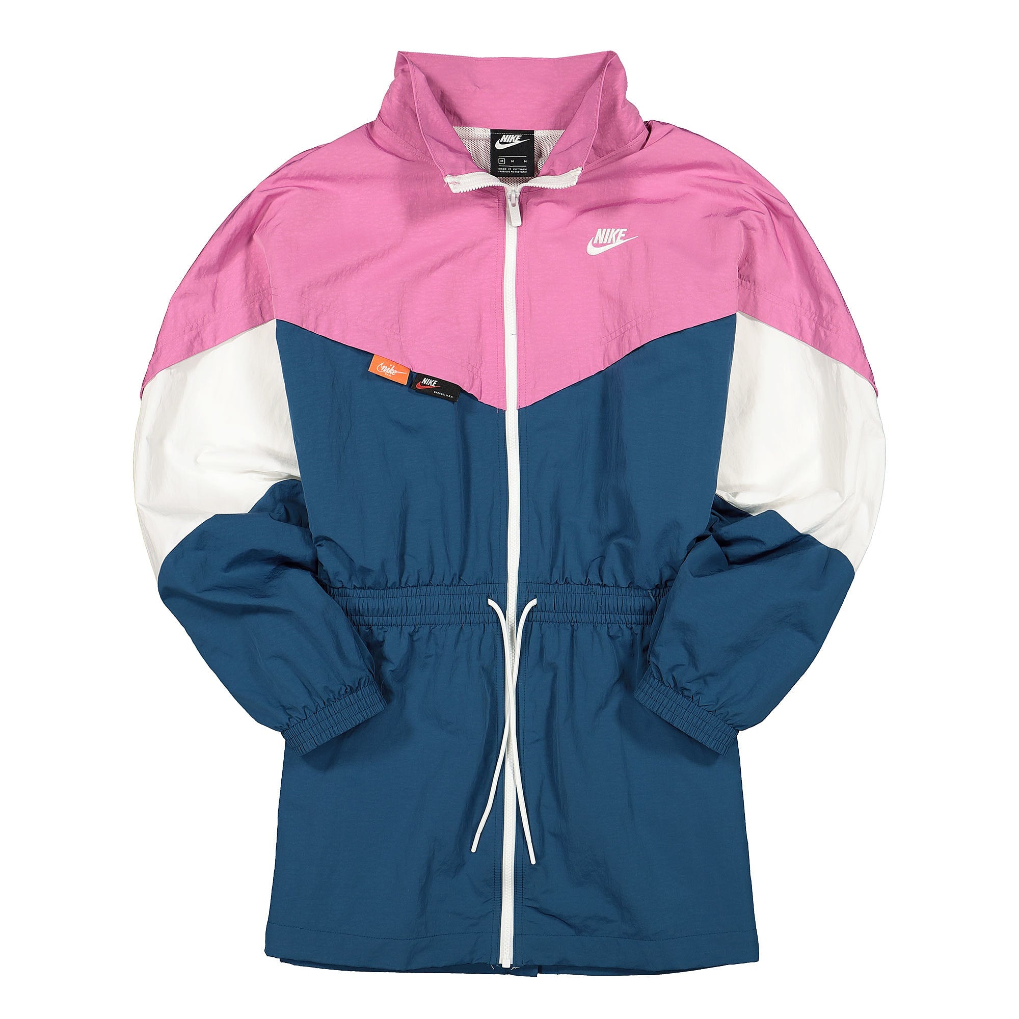 Nike Wmns NSW ICN CLSH Track Jacket Woven Cosmic Fuchsia Track Jackets CJ2046 691 | Overkill