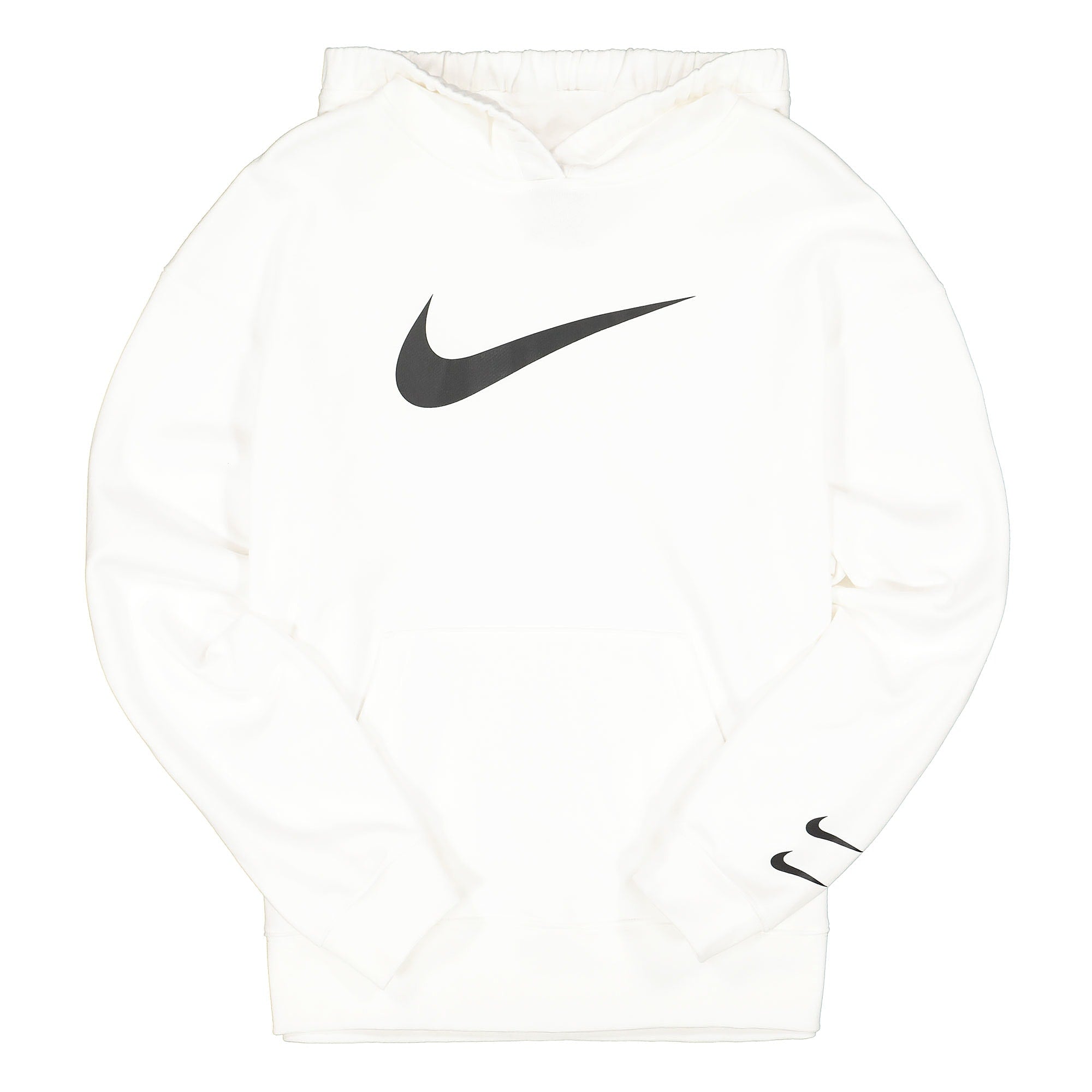 Nike Wmns NSW Swoosh Hoodie FT White / Black Hoodies CJ3761 100 | Overkill