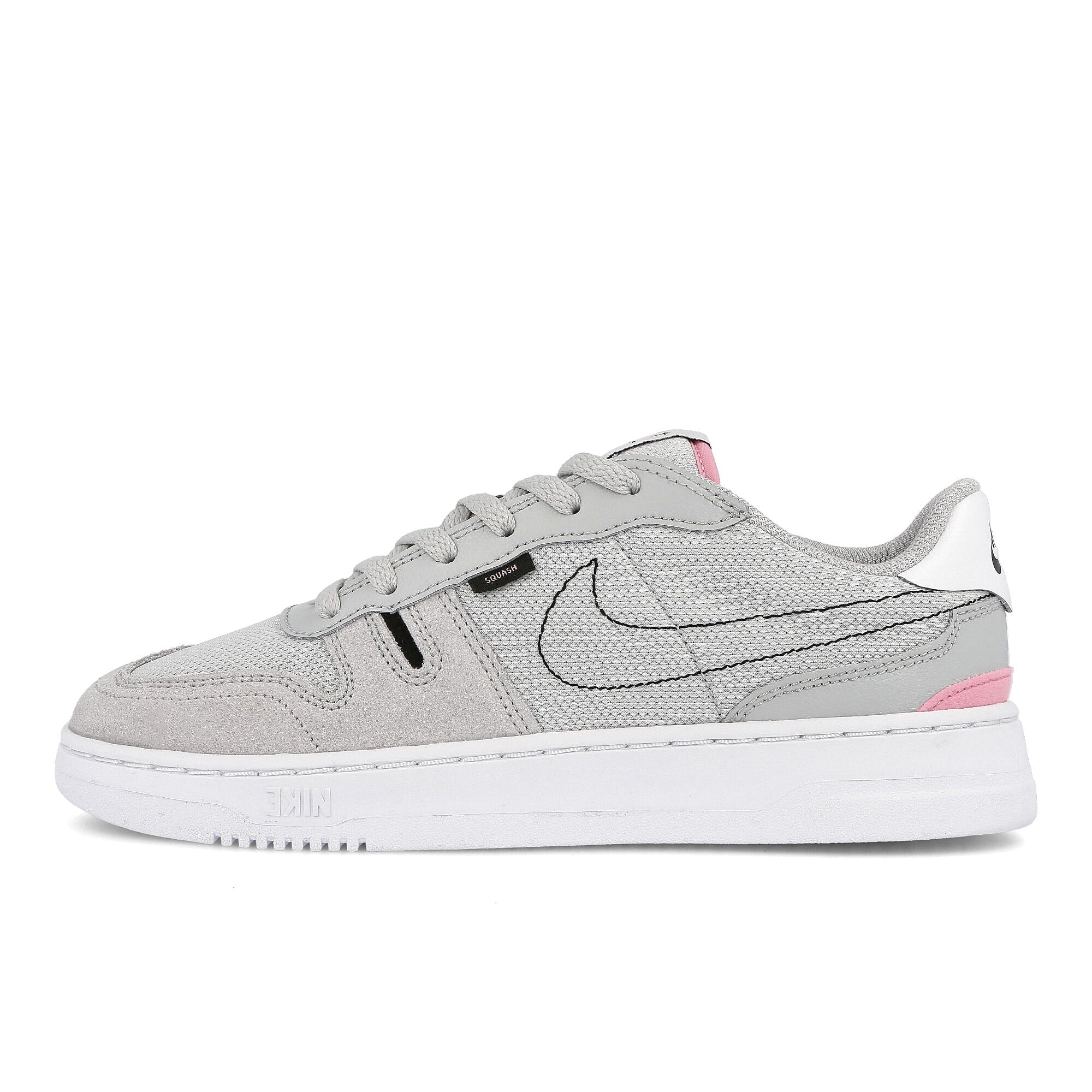 Nike squash type gs Grey Fog / Black - Pink - White  CJ4119 002 | Overkill