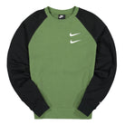 Nike NSW Swoosh Crew FT Treeline / Black / White Sweatshirts CJ4871 326 | Overkill