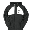 Nike NSW Swoosh Jacket HD Woven Black / White - Particle Grey - Black Jackets CJ4888 011 | Overkill
