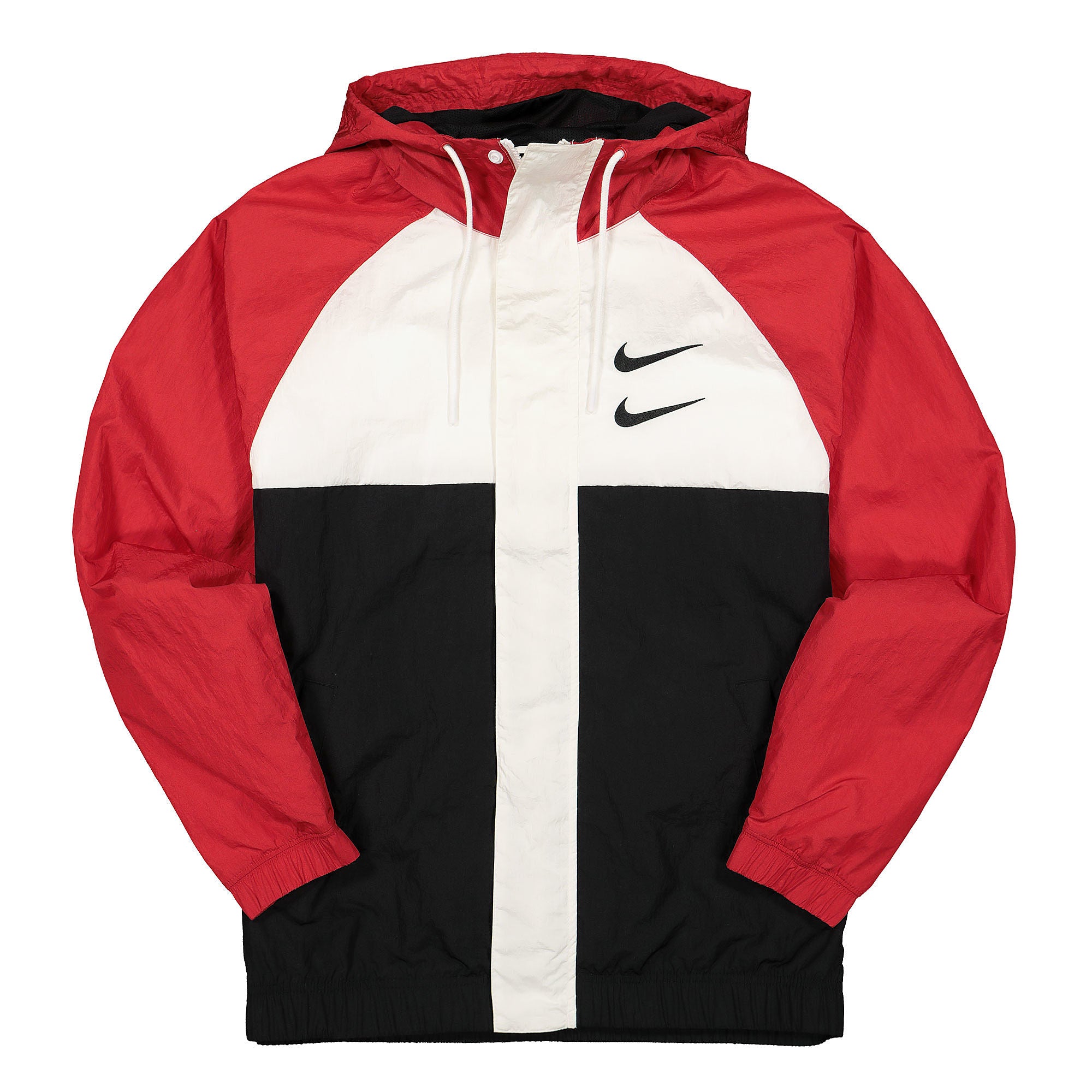 Nike NSW Swoosh Jacket HD Woven University Red / White - Black - Black Jackets CJ4888 657 | Overkill