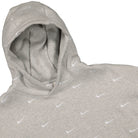 Nike NRG Swoosh Logo Hoodie Grey Heather Hoodies Close-up | Overkill