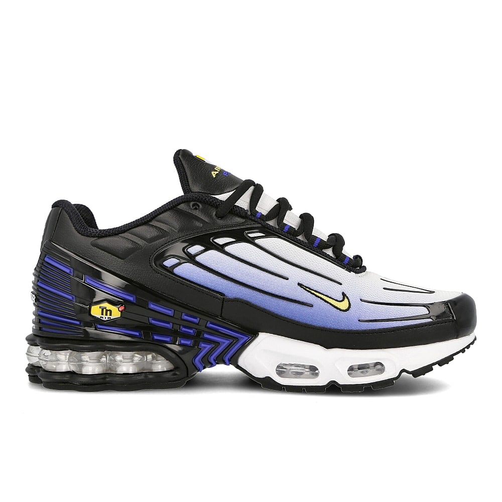 Nike air max plus iii Black / Chamois - Hyper Blue - White   Material | Overkill