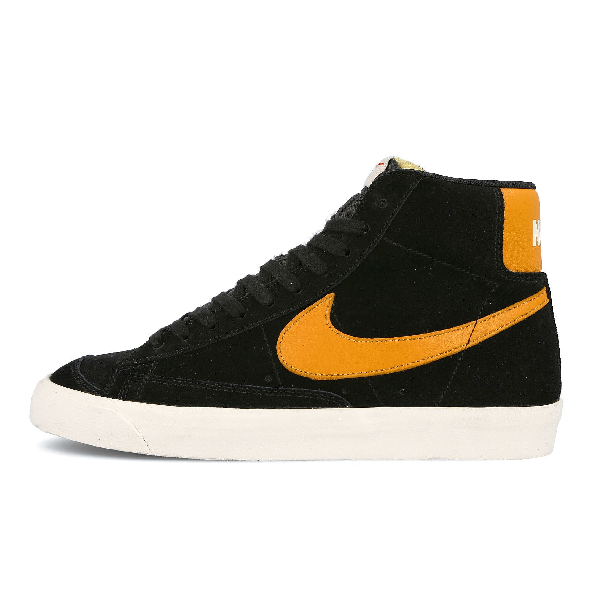 Nike blazer '77 Black-Amber Rise - Sail High Top Sneakers CJ9693 001 | Overkill