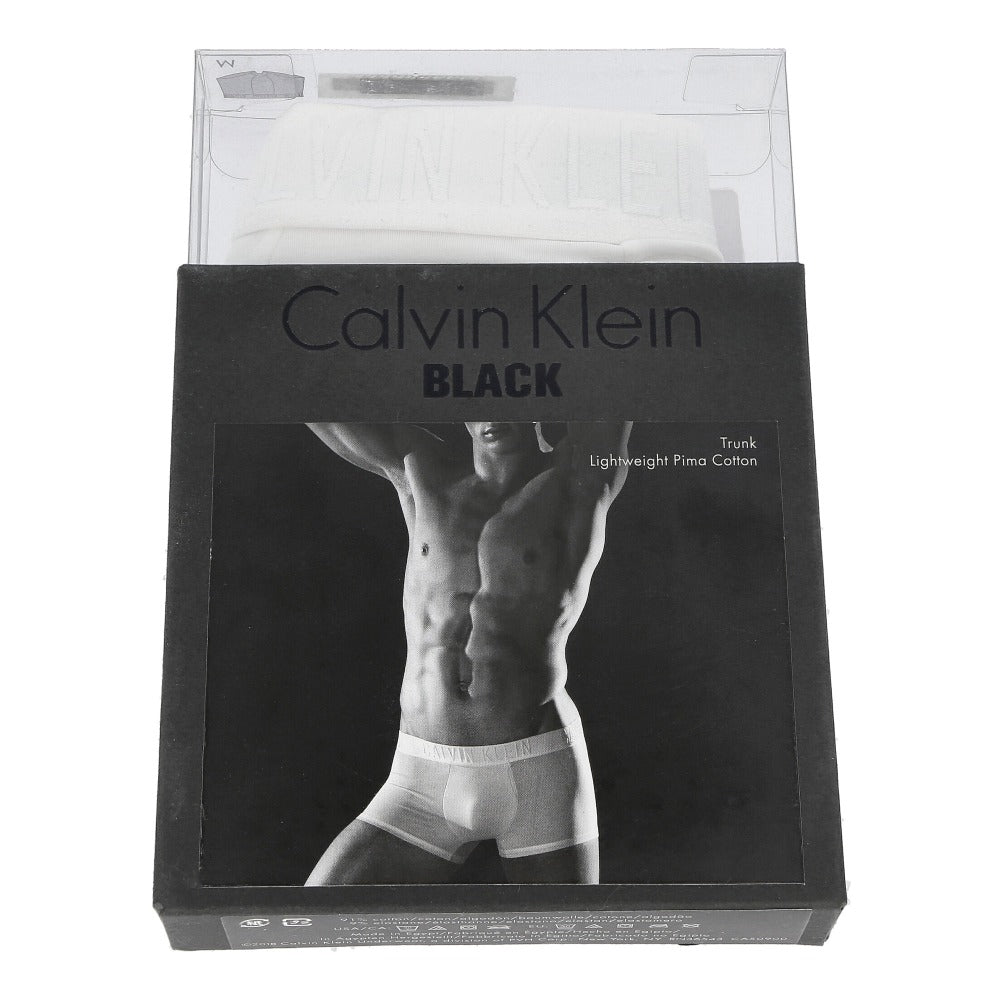 Calvin Klein trunk ck black White Underwear NB1307A-100 | Overkill