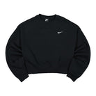 Nike Wmns NSW Crew Fleece Trend Black / White Sweatshirts CK0168 010 | Overkill