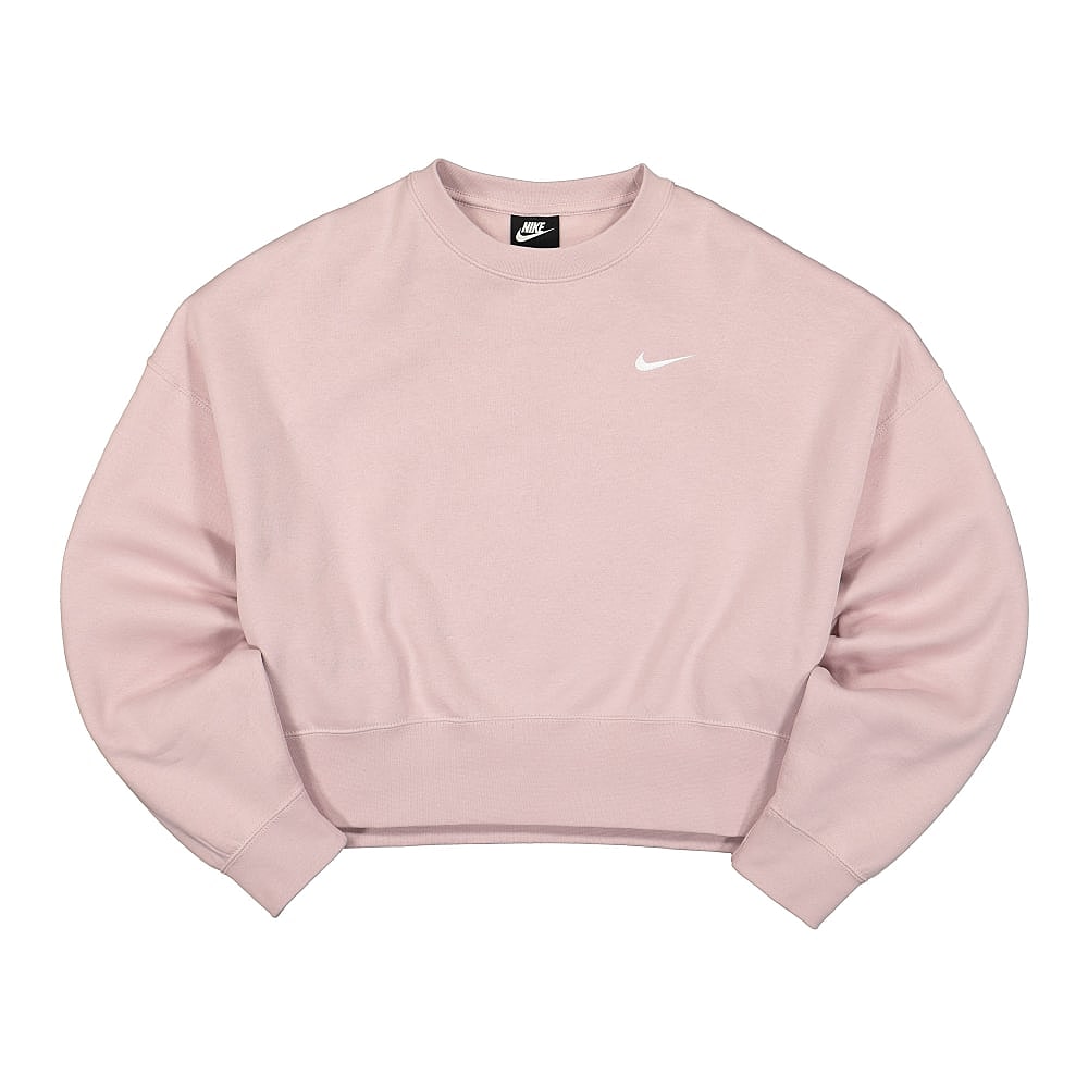 Nike Wmns NSW Crew Fleece Trend Champagne / White Sweatshirts CK0168 645 | Overkill