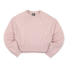 Nike Wmns NSW Crew Fleece Trend Champagne / White Sweatshirts CK0168 645 | Overkill