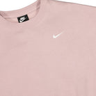 Nike Wmns NSW Crew Fleece Trend Champagne / White Sweatshirts Close-up | Overkill