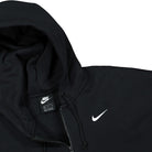 Nike Wmns NSW Full Zip Fleece Trend Black / White Jackets Close-up | Overkill