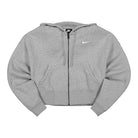 Nike Wmns NSW Full Zip Fleece Trend Dark Grey Heather / White Jackets CK1505 063 | Overkill