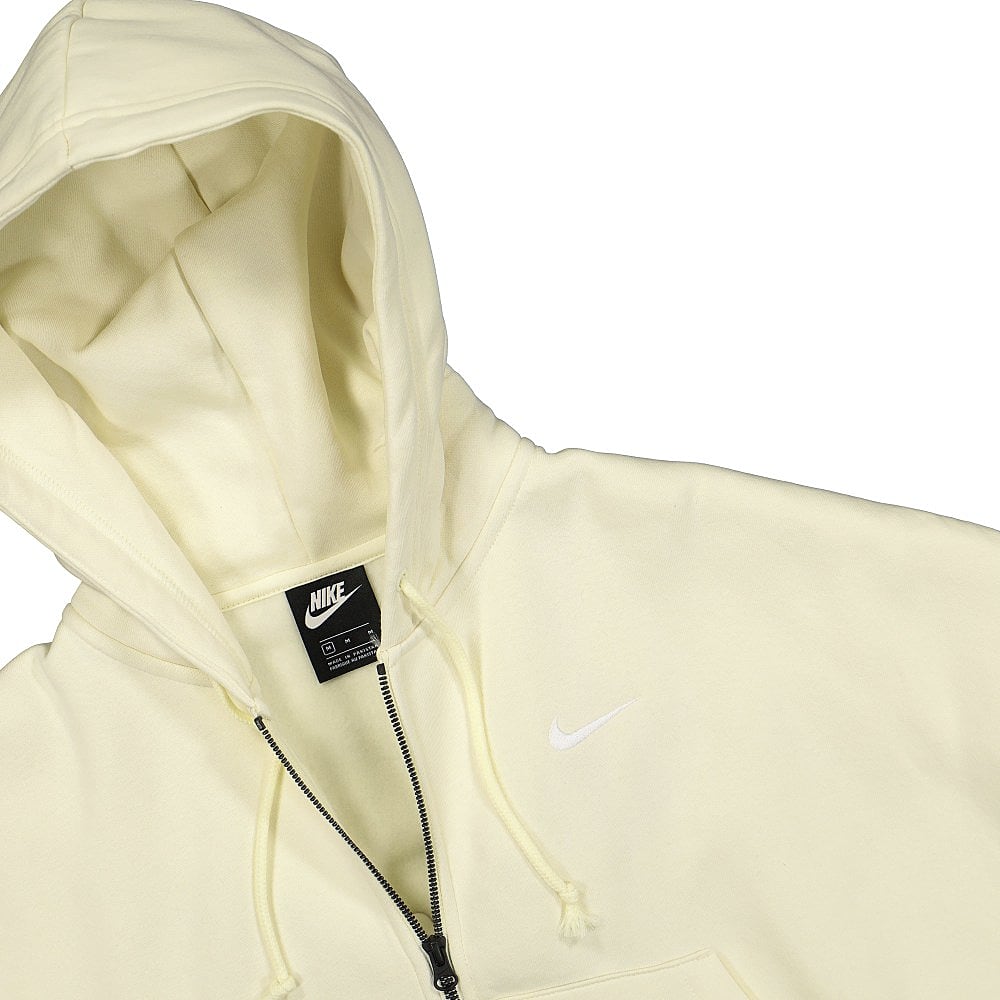Nike Wmns NSW Full Zip Fleece Trend Coconut Milk / White Jackets Close-up | Overkill