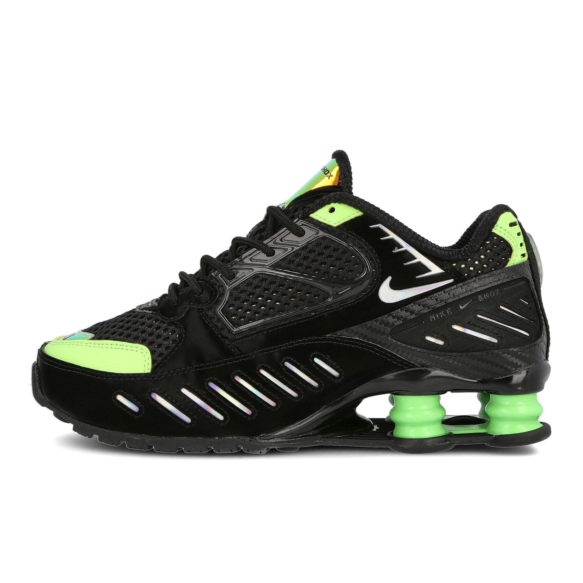 Nike wmns shox enigma 9000 Black-Black - Lime Blast Sneakers CK2084 002 | Overkill