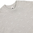 Nike NRG Swoosh Logo Tee Grey Heather T-Shirts Close-up | Overkill