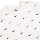 Nike NRG Swoosh Logo Tee White T-Shirts Close-up | Overkill