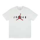 Jordan Air Jordan Air Wordmark Tee White / Black / Gym Red T-Shirts CK4212 103 | Overkill