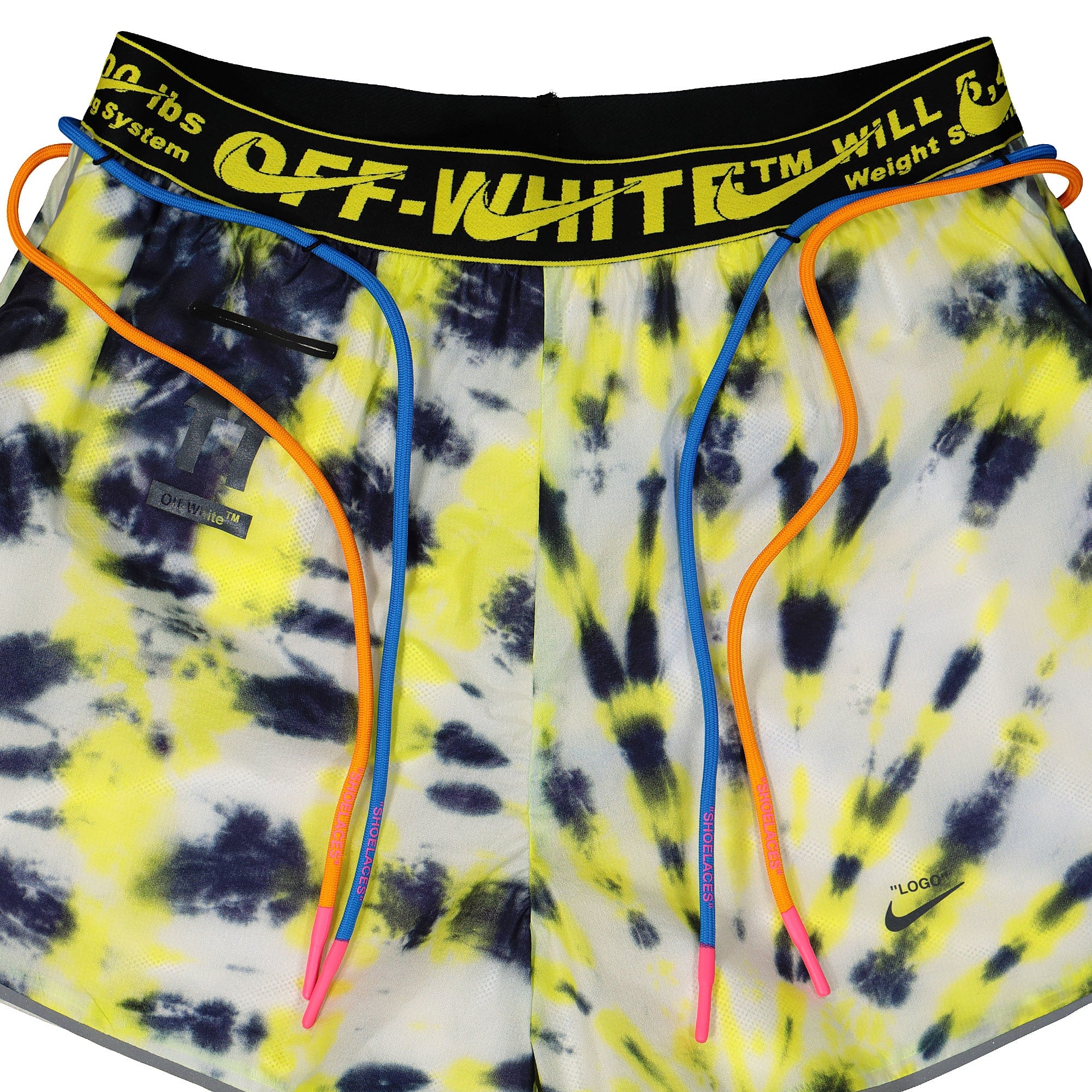 Nike Wmns NRG Short #23 AOP Volt Shorts Close-up | Overkill