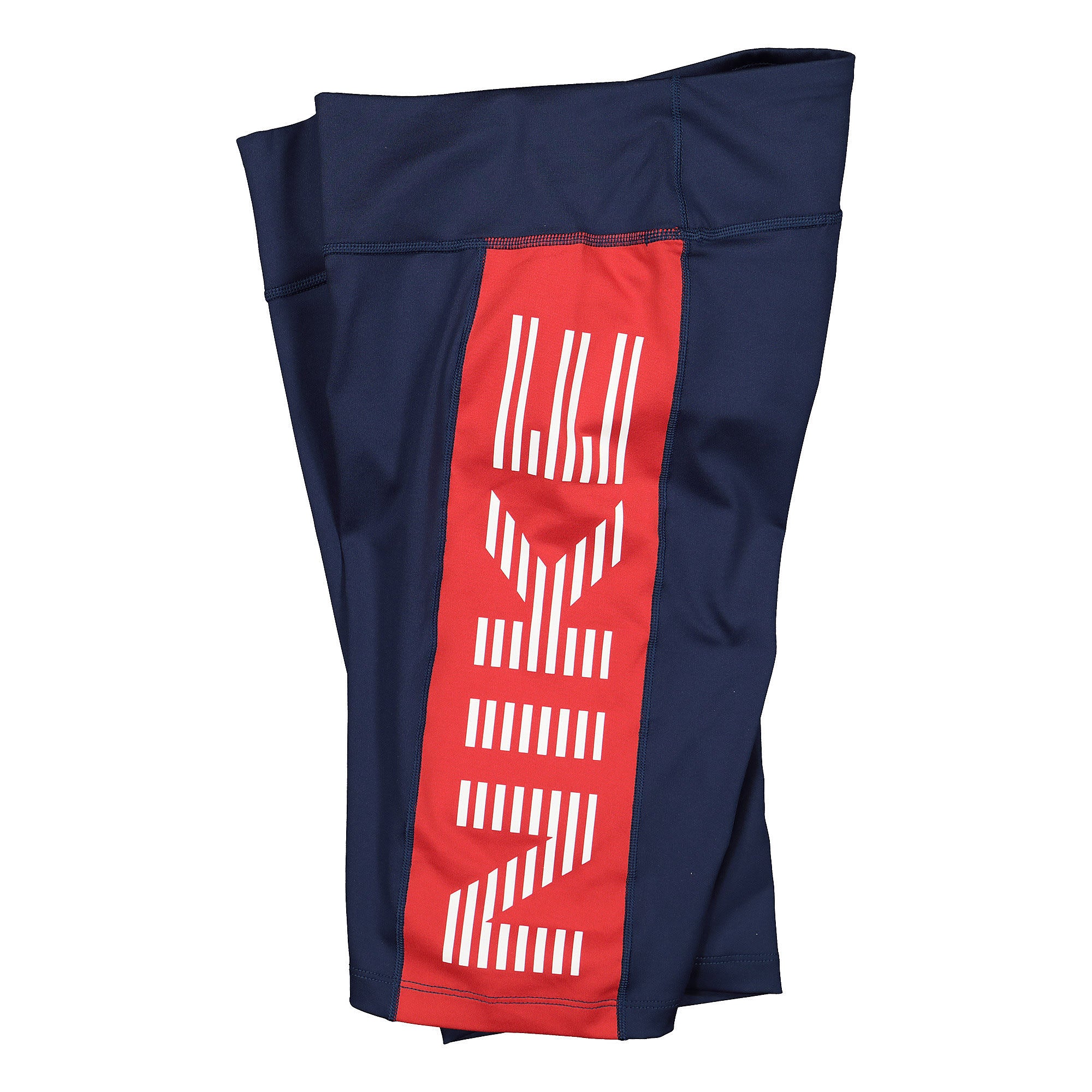 Nike Wmns NRG Bike Short Swoosh Stripe Midnight Navy / University Red / Black Shorts Detailfoto | Overkill