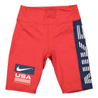 Nike Wmns NRG Bike Short Swoosh Stripe University Red / Black Shorts CK5244 657 | Overkill