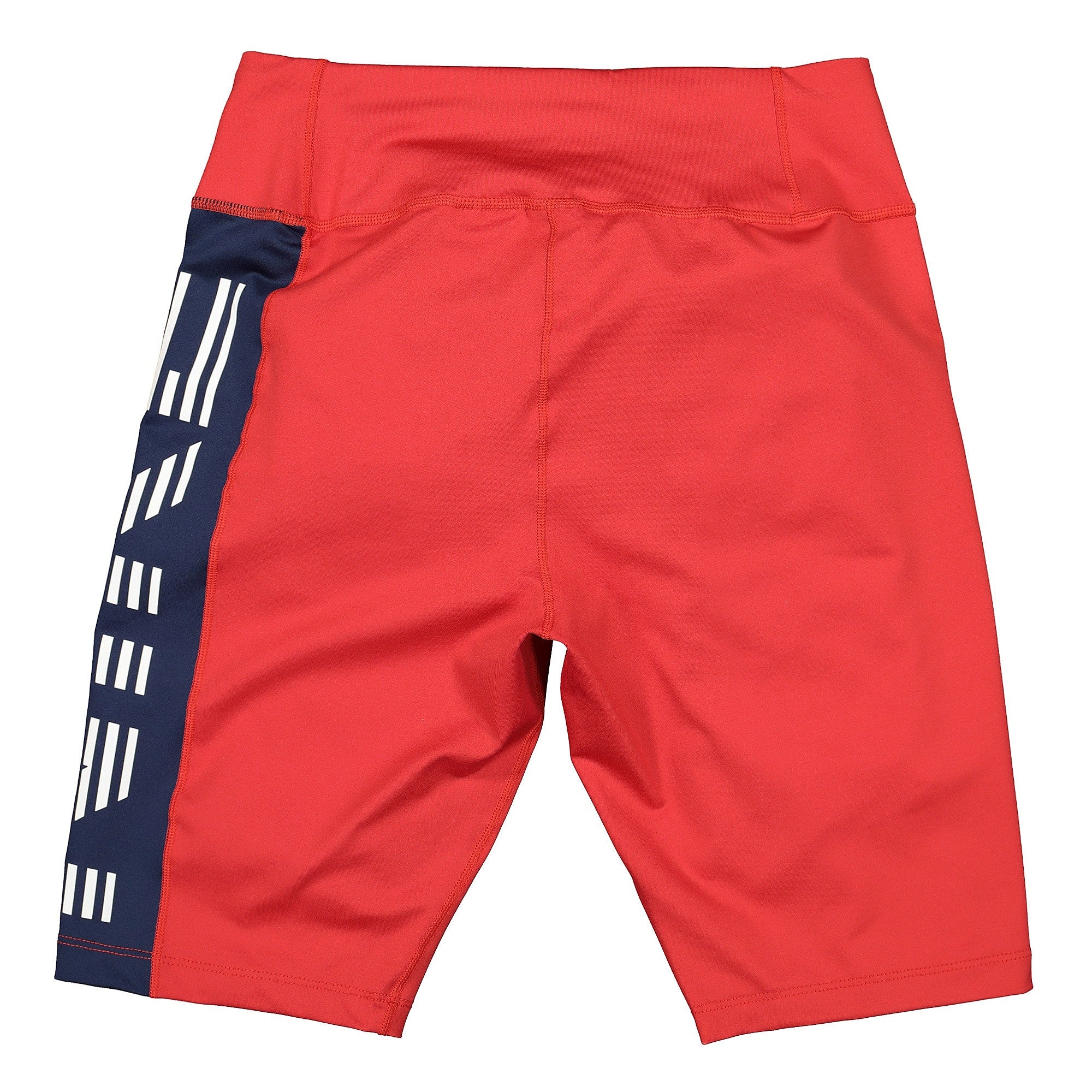 Nike Wmns NRG Bike Short Swoosh Stripe University Red / Black Shorts Material | Overkill