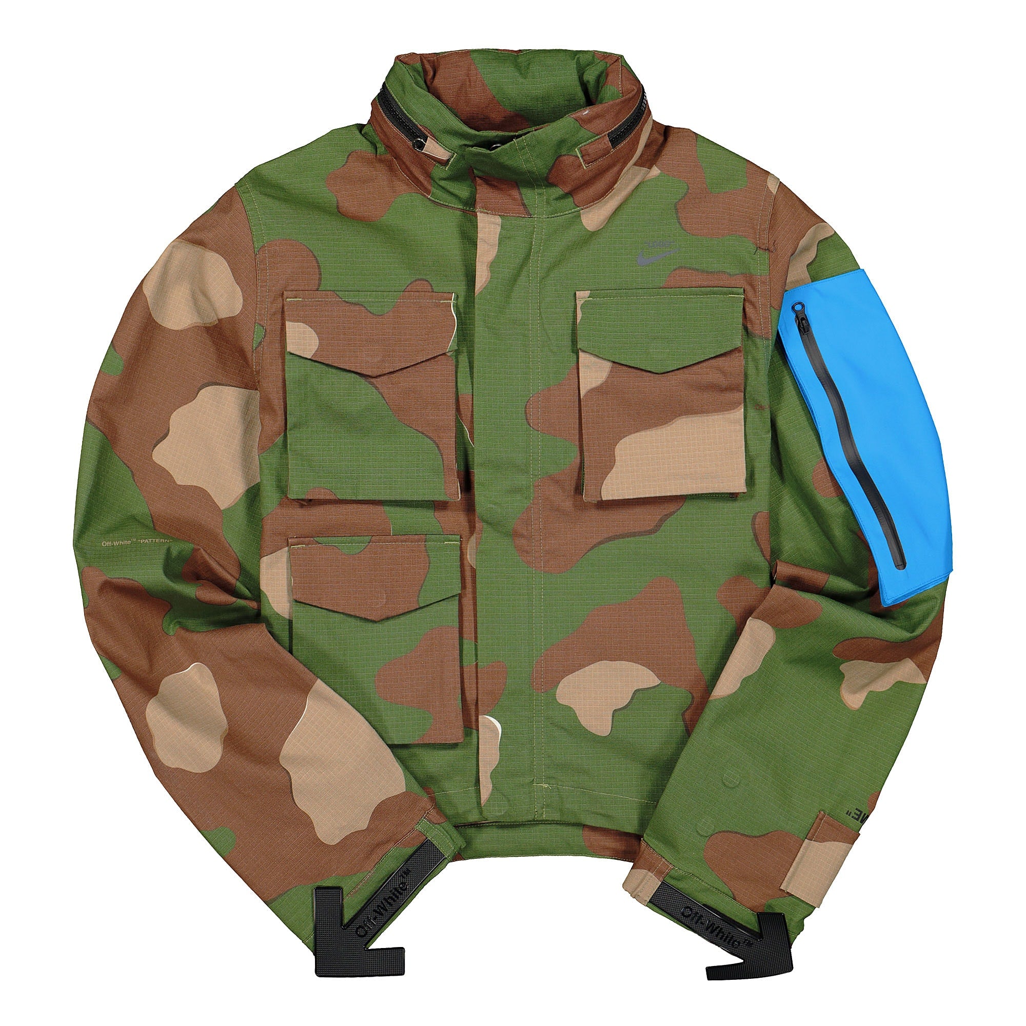 Nike Off-White x Nike Wmns NRG Jacket #27 AOP 2 Palm Green Jackets CK5623 385 | Overkill