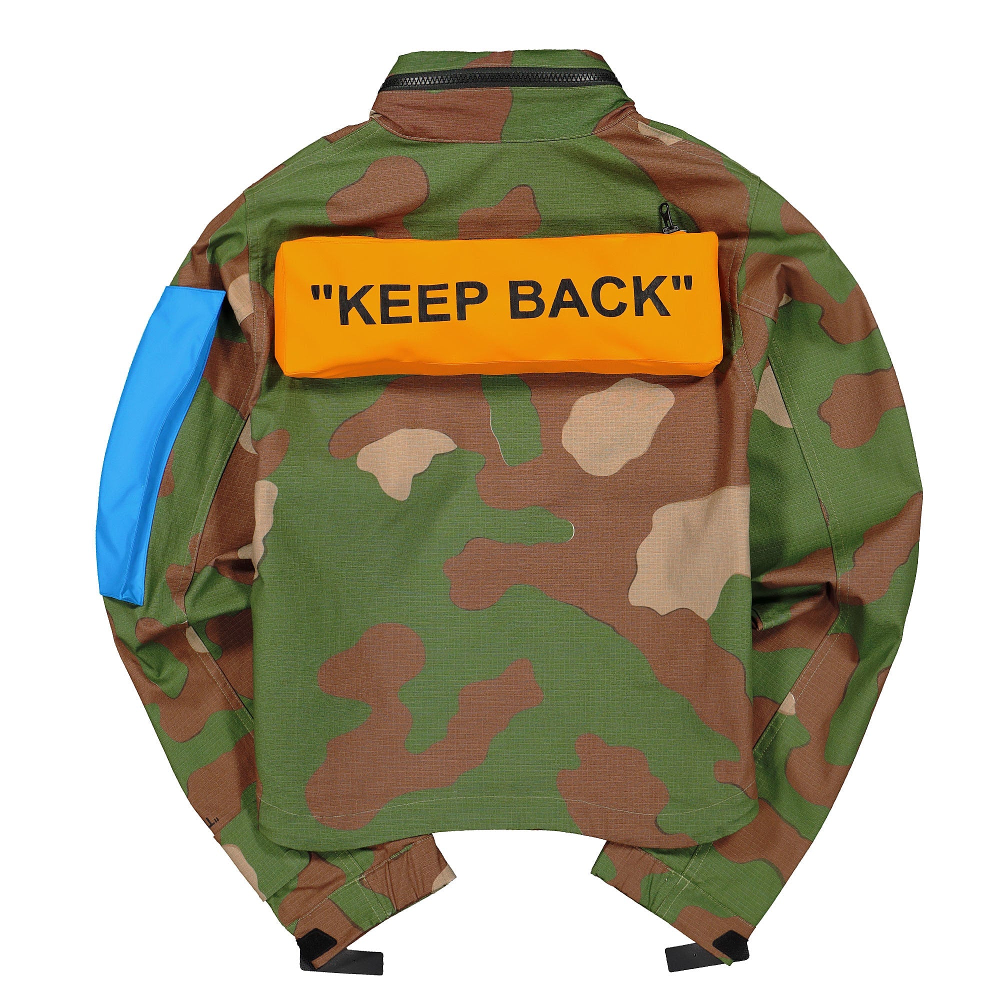 Nike Off-White x Nike Wmns NRG Jacket #27 AOP 2 Palm Green Jackets Material | Overkill