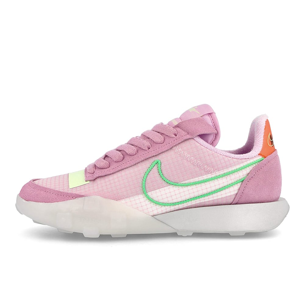 Nike wmns waffle racer 2x Light Arctic Pink-Poison Green - Grey Fog Sneakers CK6647 601 | Overkill