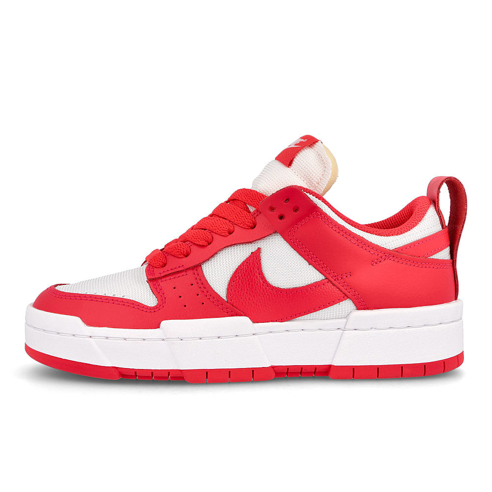 Nike wmns dunk low disrupt Siren Red / Siren Red - White  CK6654 601 | Overkill