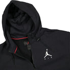 Jordan Air Jordan Jumpman Full Zip Hoodie Black / Black / Black / White Hoodies Close-up | Overkill
